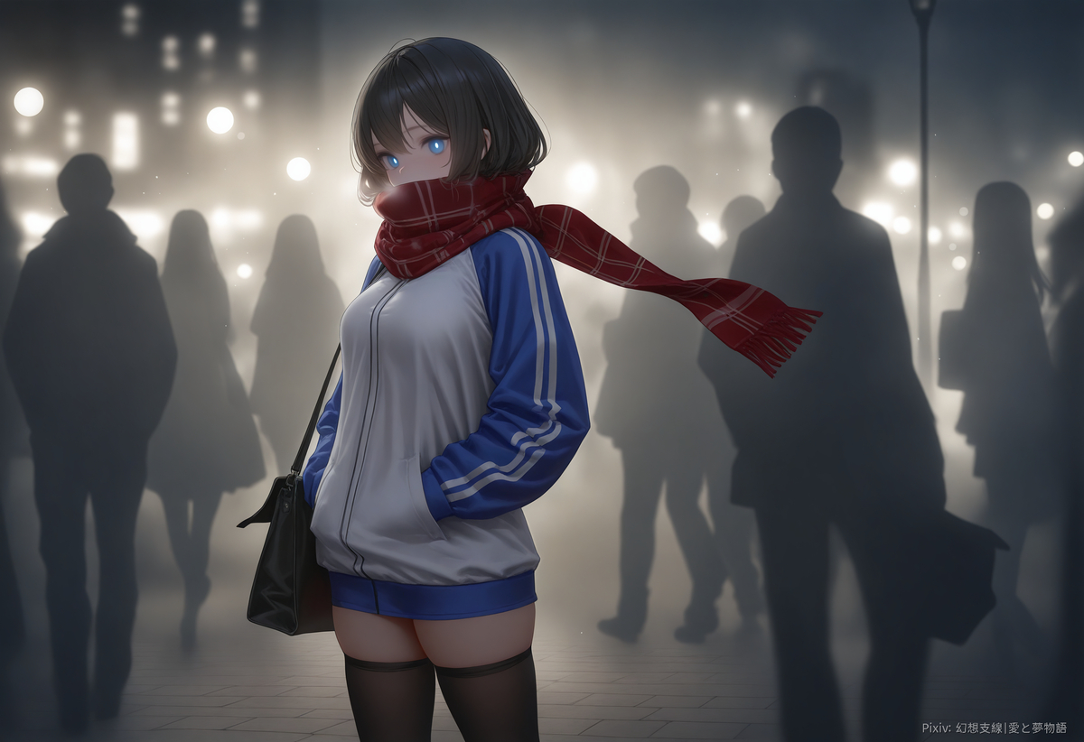 图片[6]-「冬の中の彼女」-pixiv插画-作品交流服务