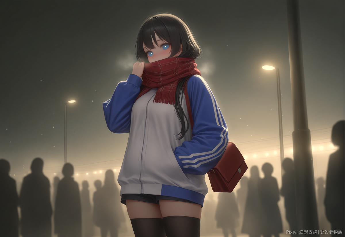 图片[7]-「冬の中の彼女」-pixiv插画-作品交流服务