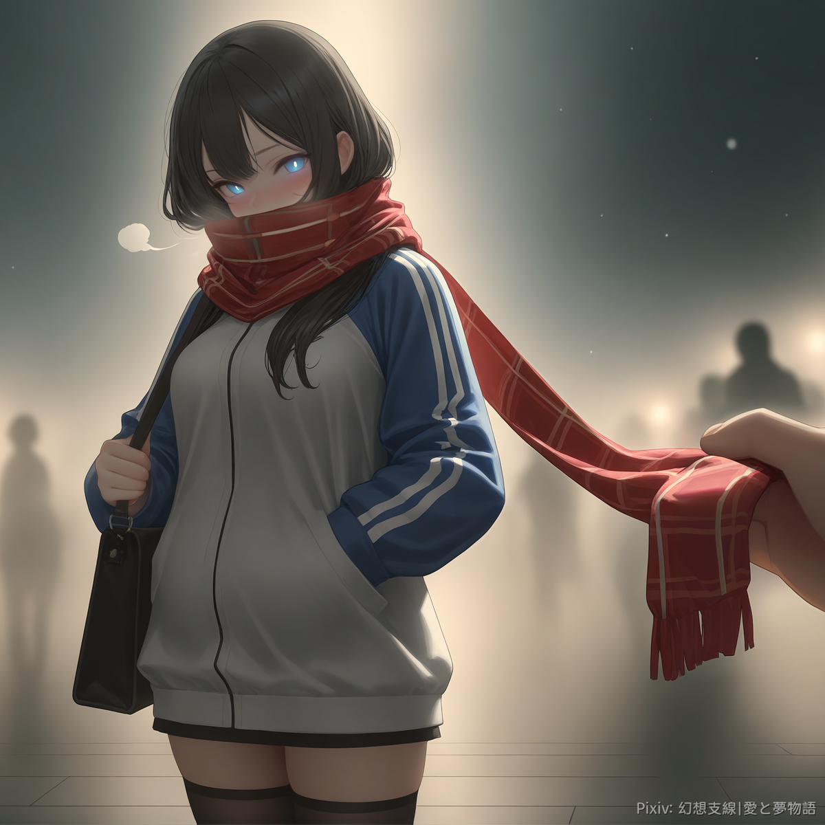 图片[10]-「冬の中の彼女」-pixiv插画-作品交流服务