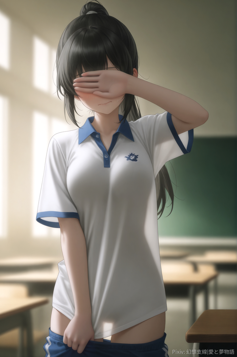 图片[13]-妊娠付|「顔を覆う」“掩面”-pixiv插画-作品交流服务