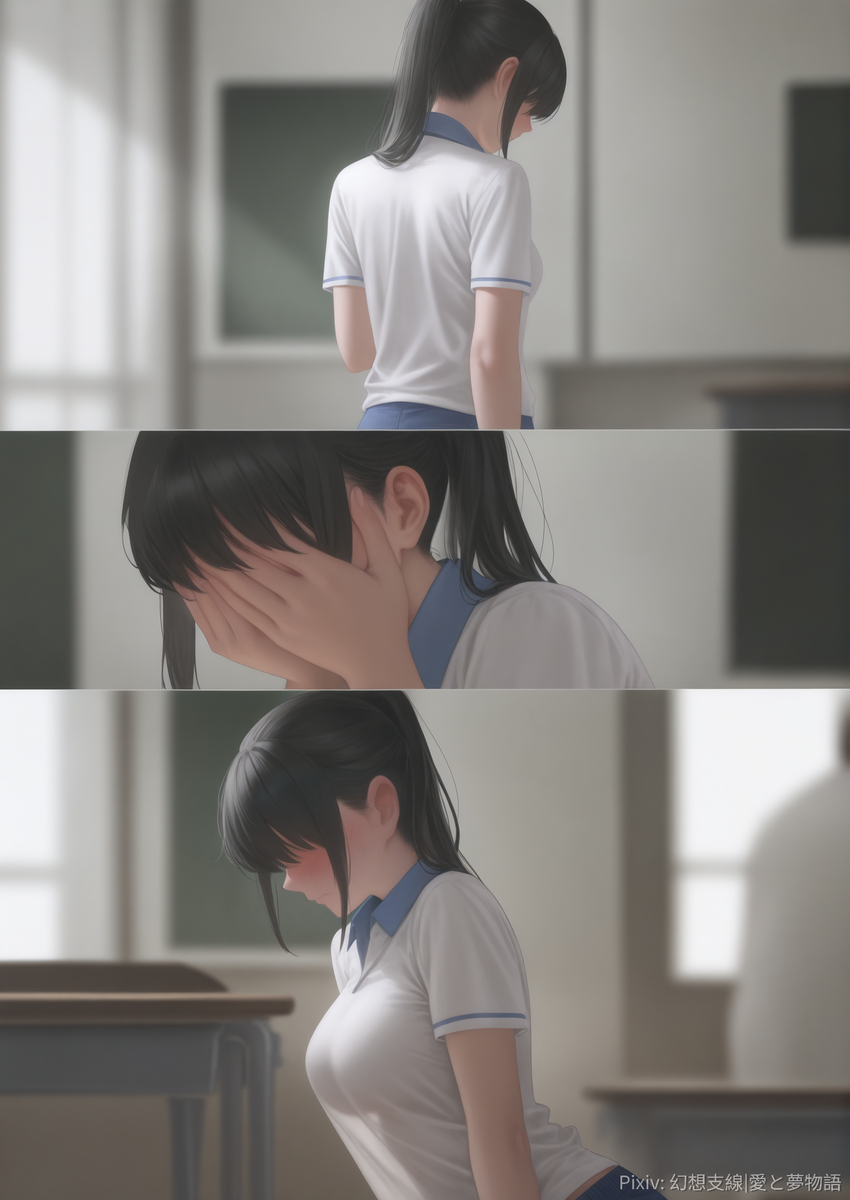 图片[15]-妊娠付|「顔を覆う」“掩面”-pixiv插画-作品交流服务