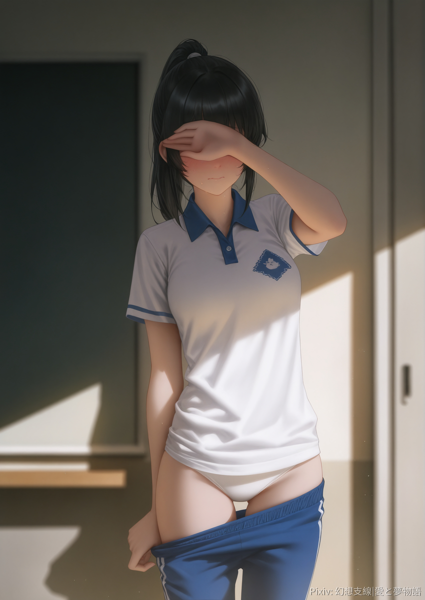 妊娠付|「顔を覆う」“掩面”-pixiv插画-作品交流服务
