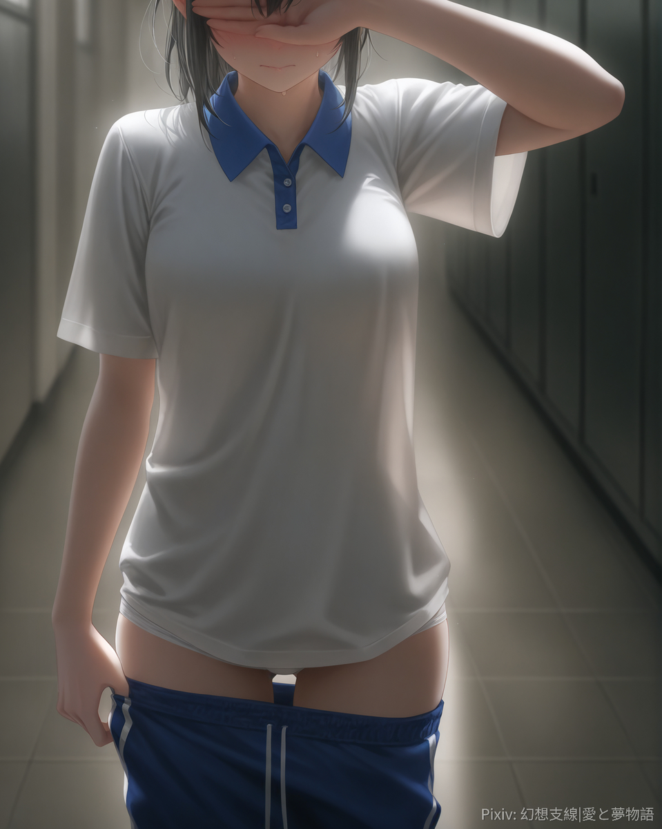 图片[5]-妊娠付|「顔を覆う」“掩面”-pixiv插画-作品交流服务