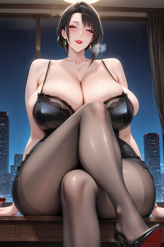 朋友的妈妈15-pixiv插画-作品交流服务