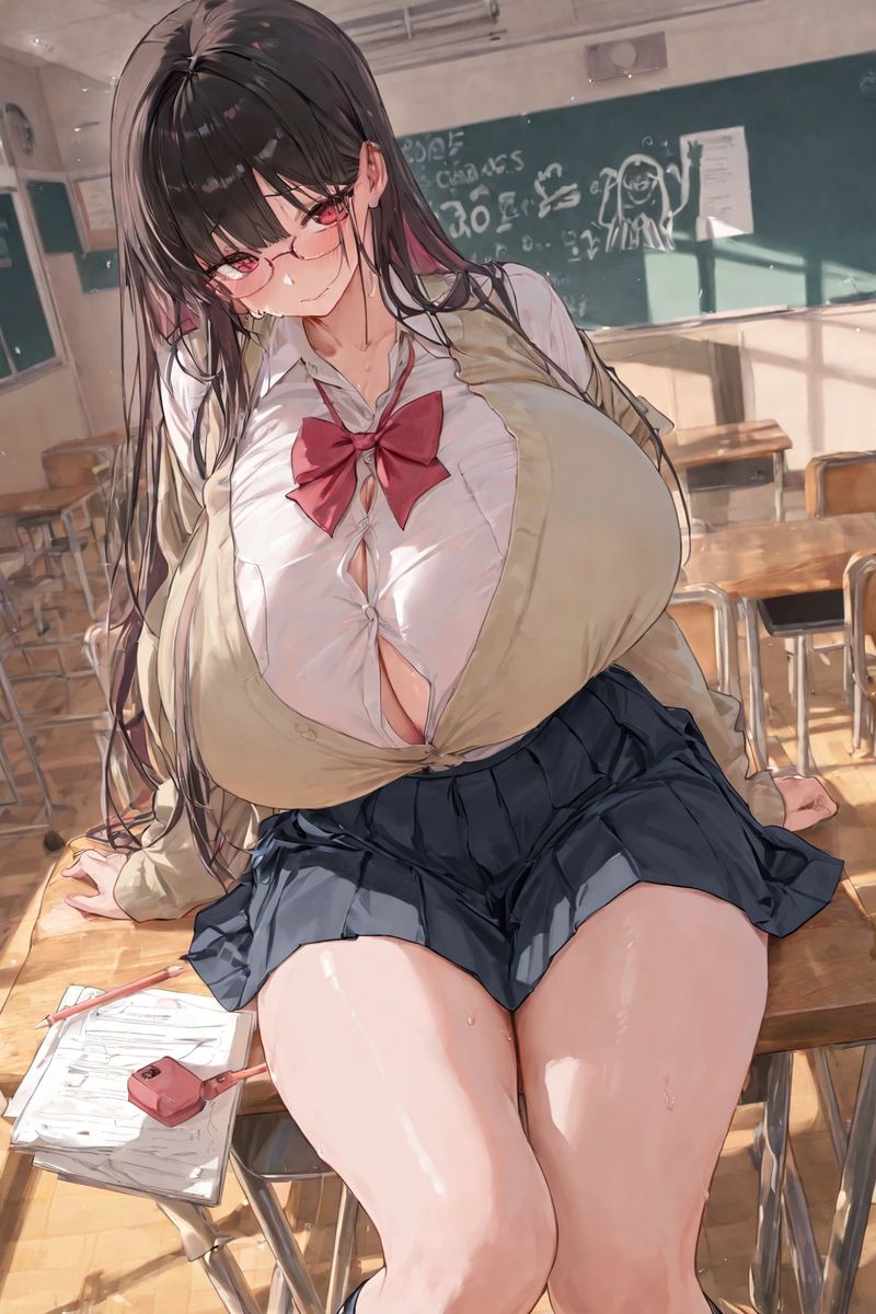 むちむち爆乳♡無料イラスト集-pixiv插画-作品交流服务