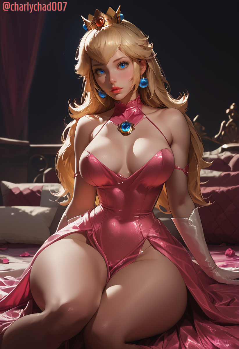 Princess Peach-pixiv插画-作品交流服务