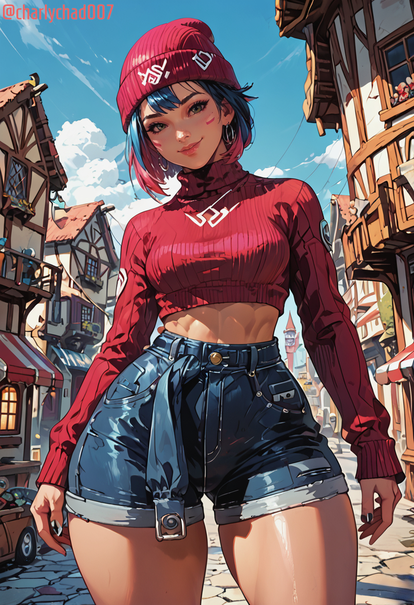 Kiriko LE SSERAFIM-pixiv插画-作品交流服务