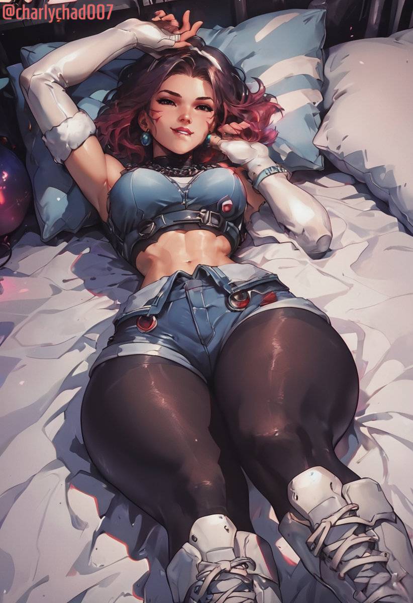 D.Va LE SSERAFIM-pixiv插画-作品交流服务