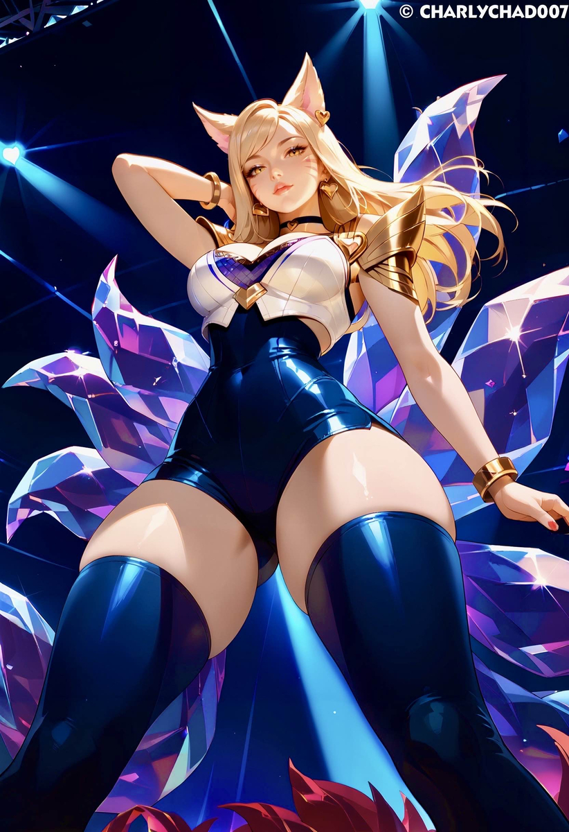K/DA Ahri-pixiv插画-作品交流服务