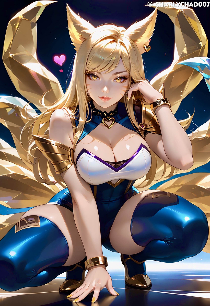 K/DA Ahri-pixiv插画-作品交流服务