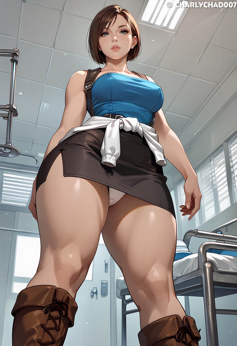 Jill Valentine-pixiv插画-作品交流服务