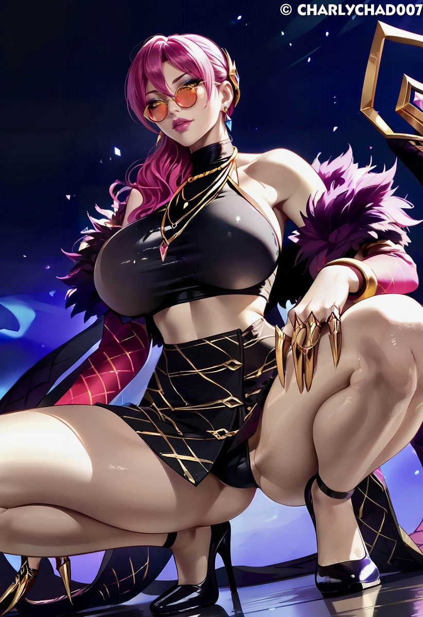 Evelynn-pixiv插画-作品交流服务