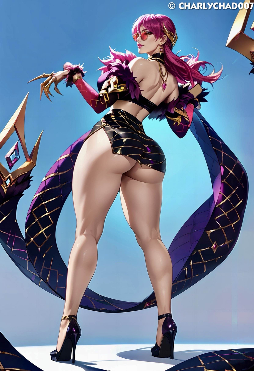 Evelynn-pixiv插画-作品交流服务