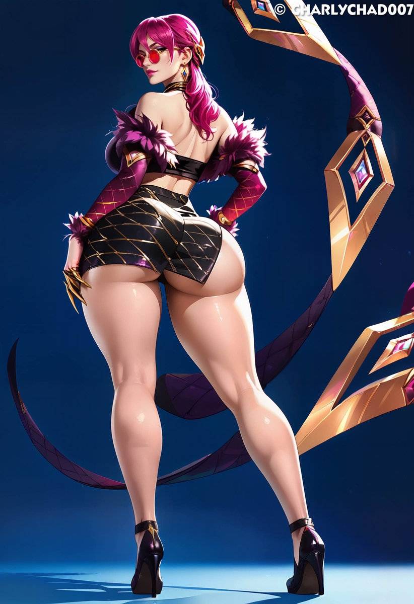 Evelynn-pixiv插画-作品交流服务