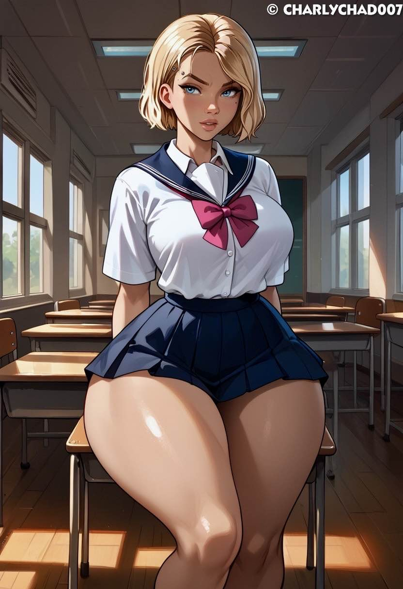 Gwen Stacy (adult)-pixiv插画-作品交流服务