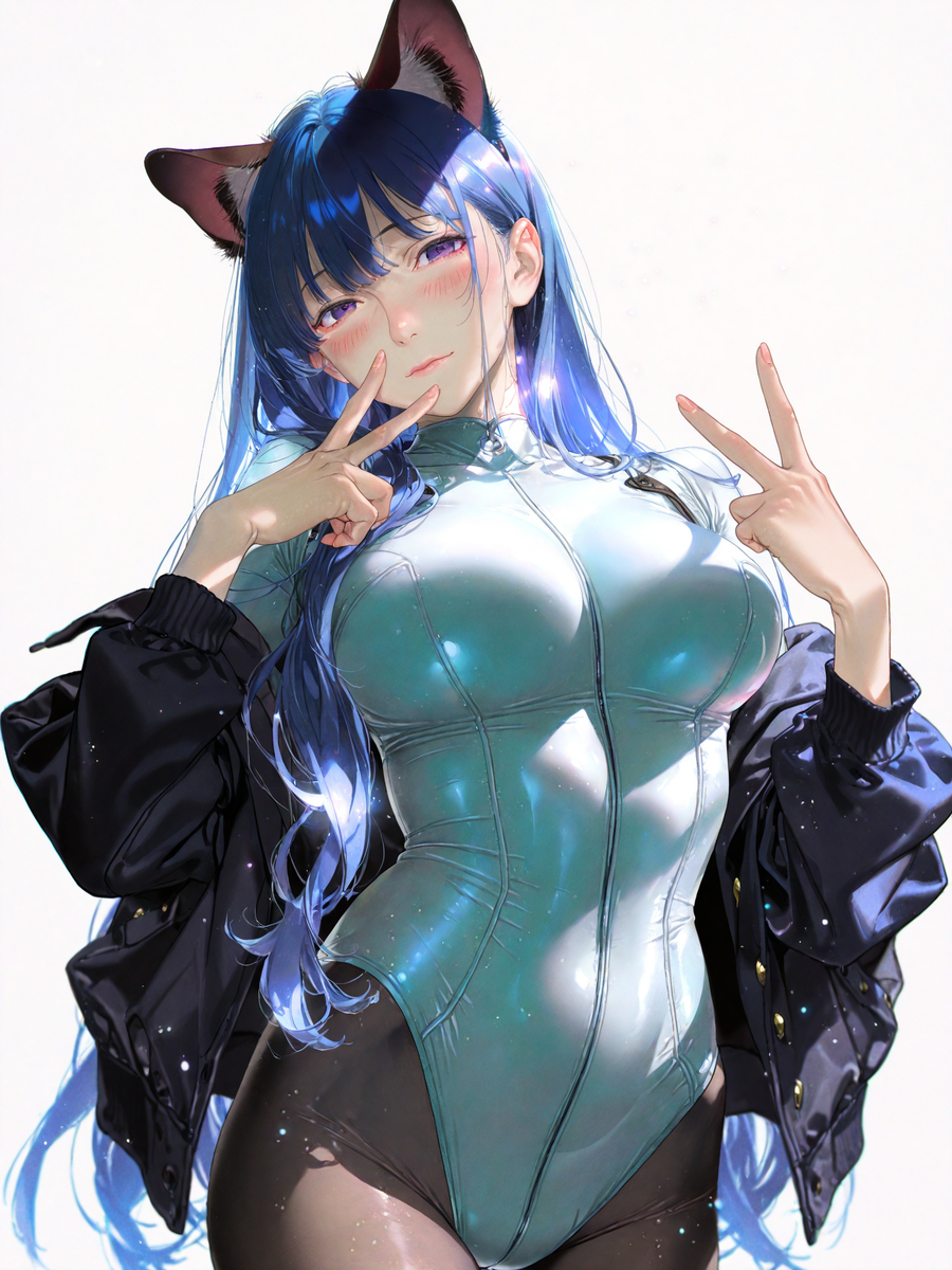 Cyber Beast Ear Girls-pixiv插画-作品交流服务