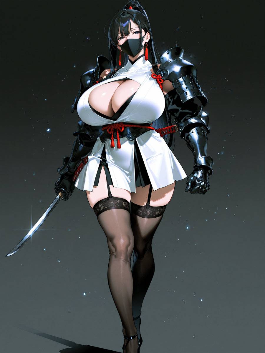 图片[2]-Female Ninja-pixiv插画-作品交流服务