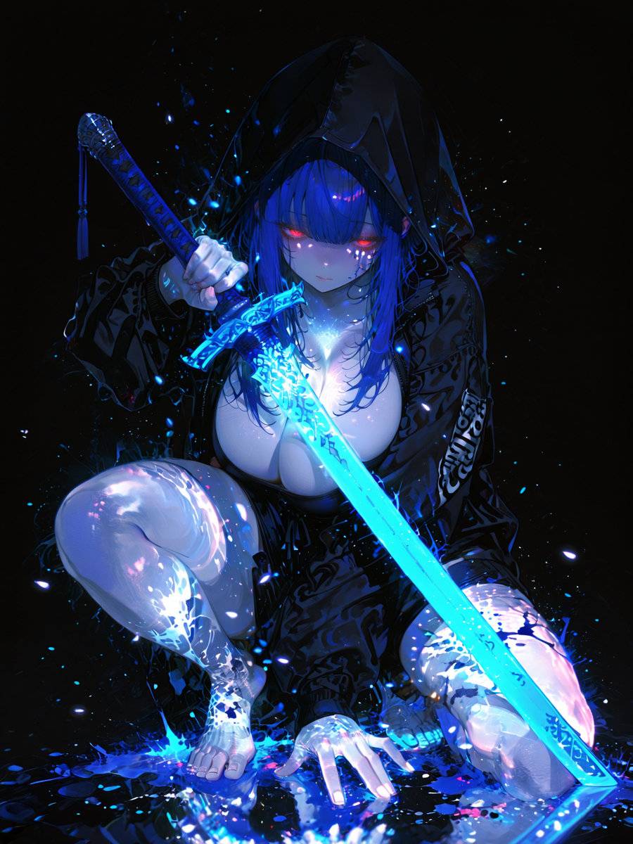 图片[4]-Demon Sword Maiden-pixiv插画-作品交流服务