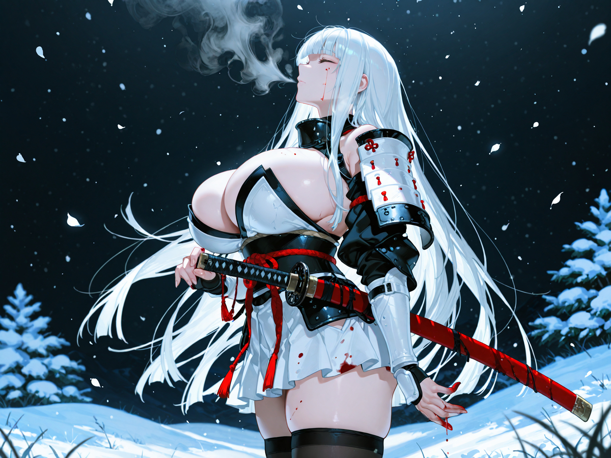 Female Samurai-pixiv插画-作品交流服务