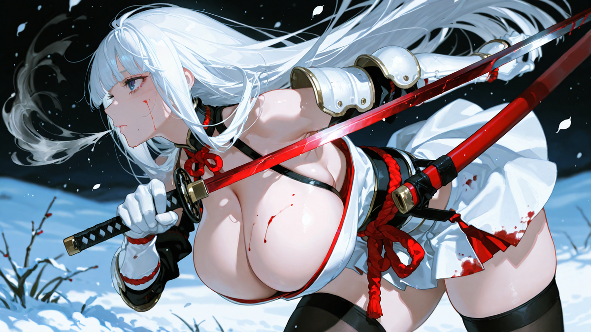 Female Samurai-pixiv插画-作品交流服务