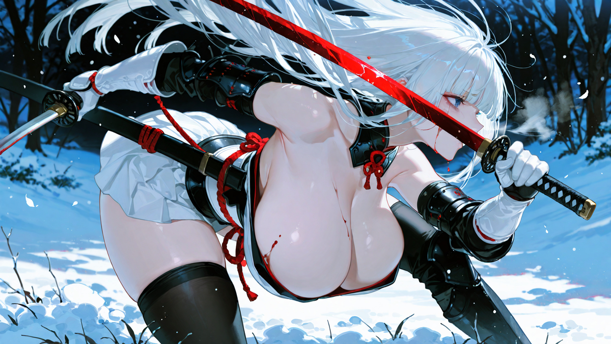 图片[5]-Female Samurai-pixiv插画-作品交流服务