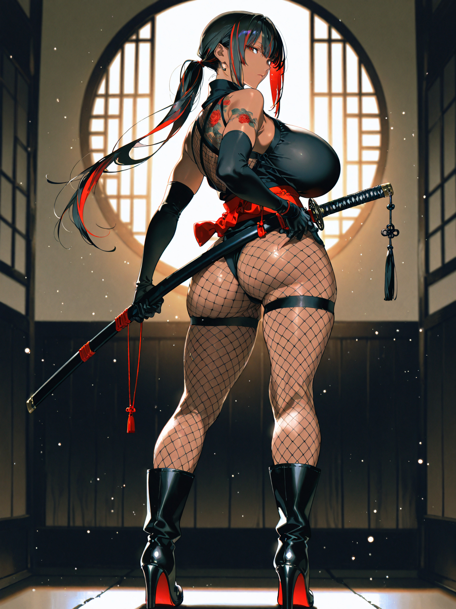 Female Ninja2.0-pixiv插画-作品交流服务