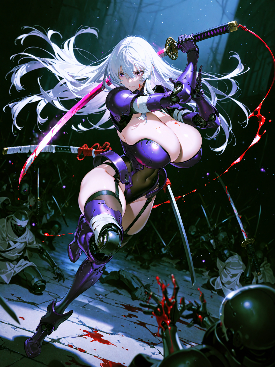 Female Ninja3.0-pixiv插画-作品交流服务