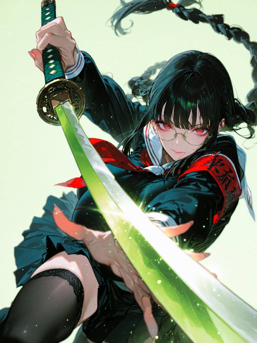 JK Samurai-pixiv插画-作品交流服务
