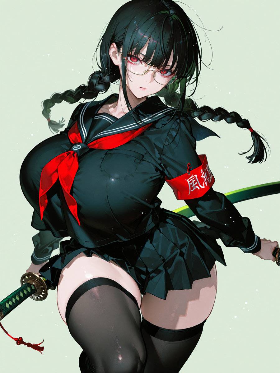 JK Samurai-pixiv插画-作品交流服务