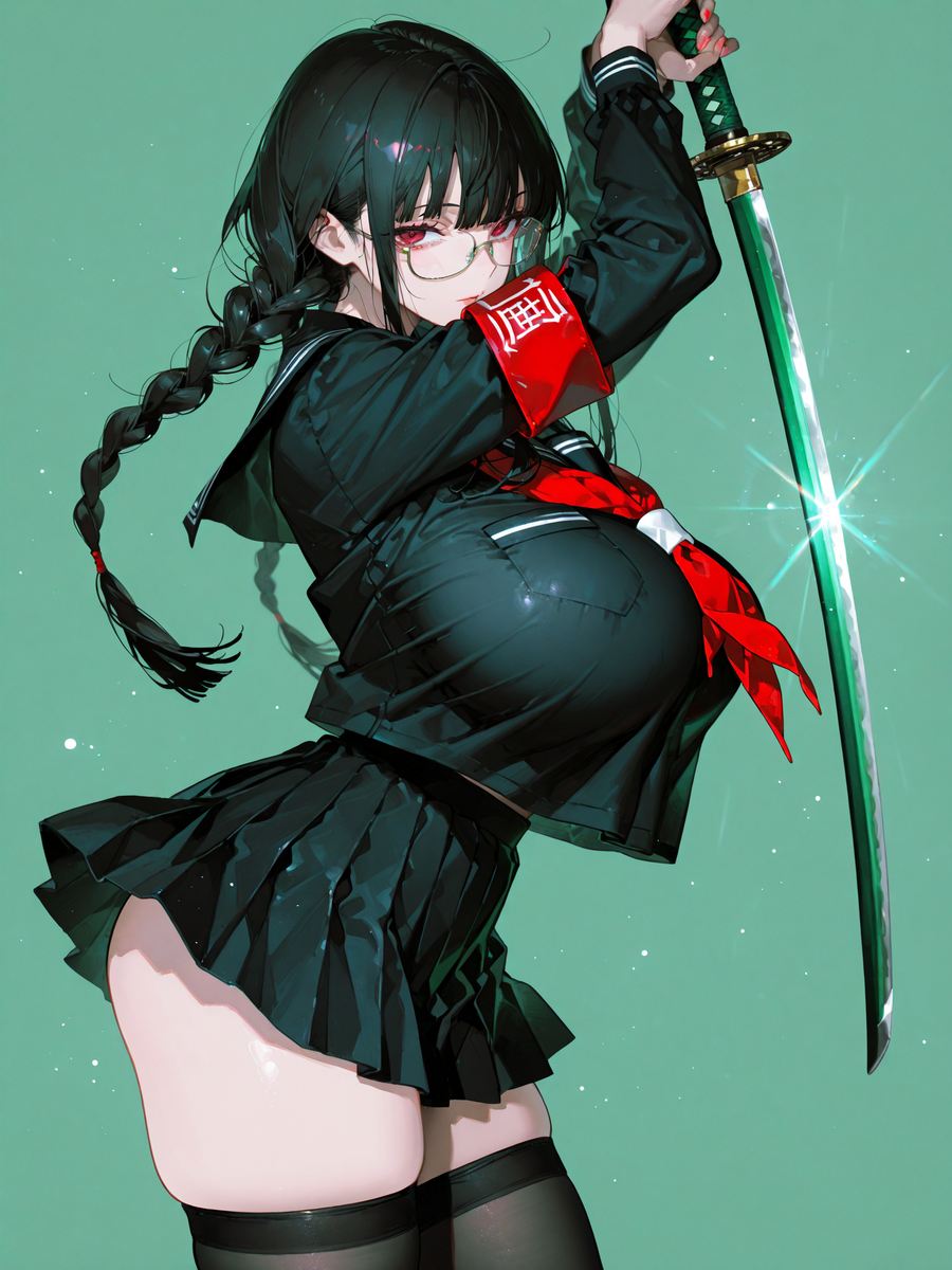 JK Samurai-pixiv插画-作品交流服务