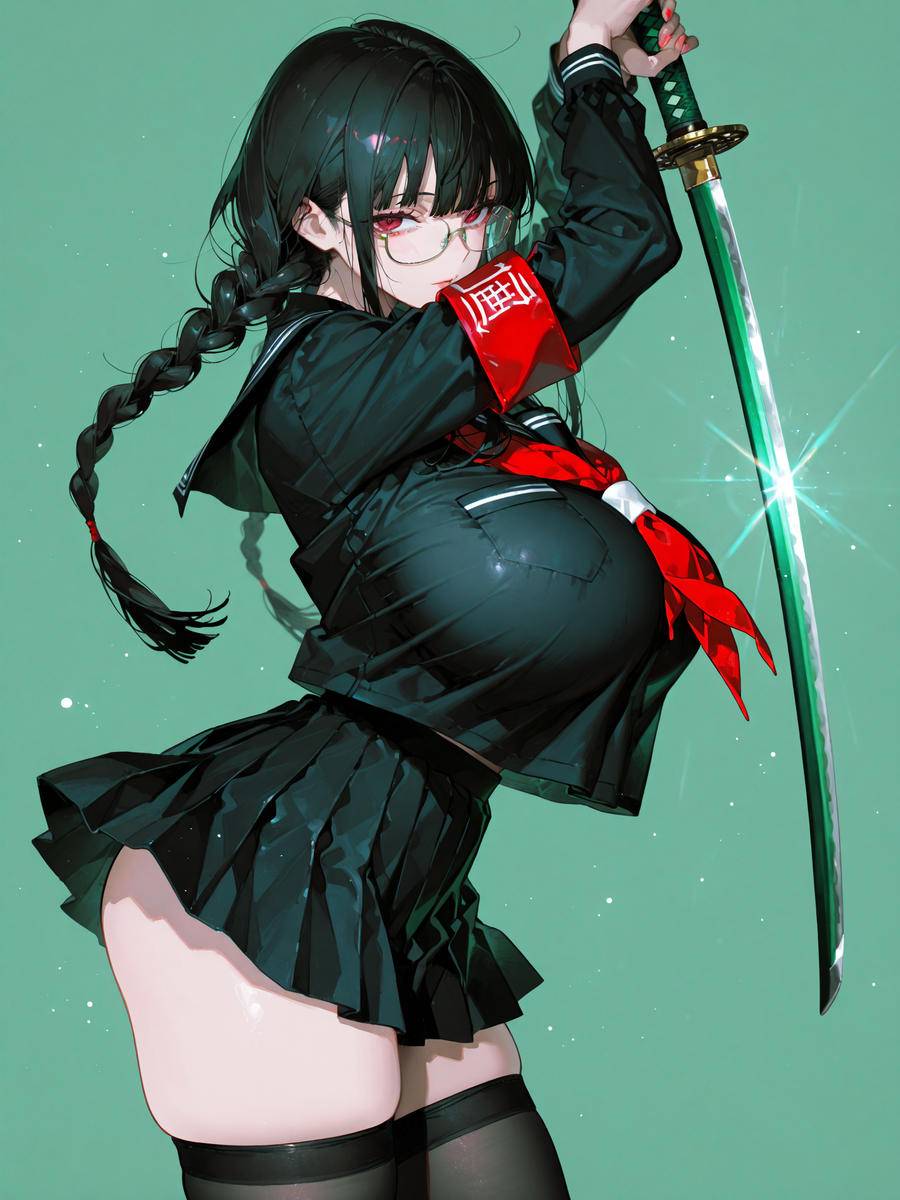 JK Samurai-pixiv插画-作品交流服务