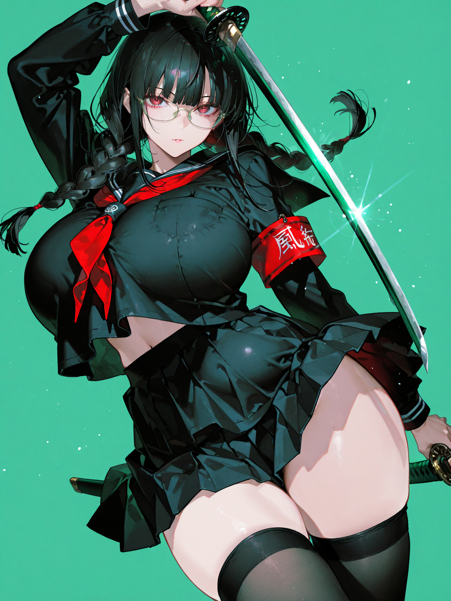 JK Samurai-pixiv插画-作品交流服务