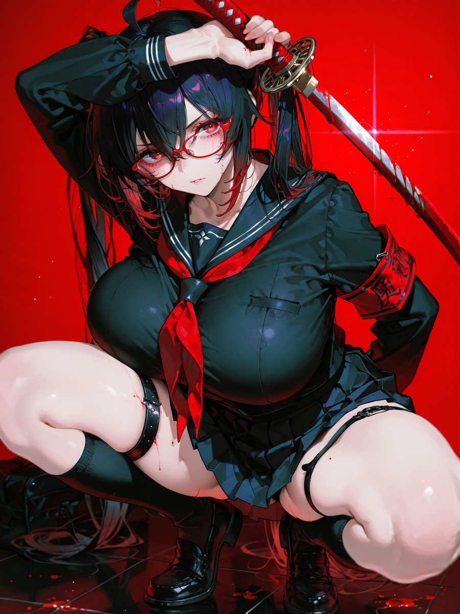 JK Samurai2.0-pixiv插画-作品交流服务