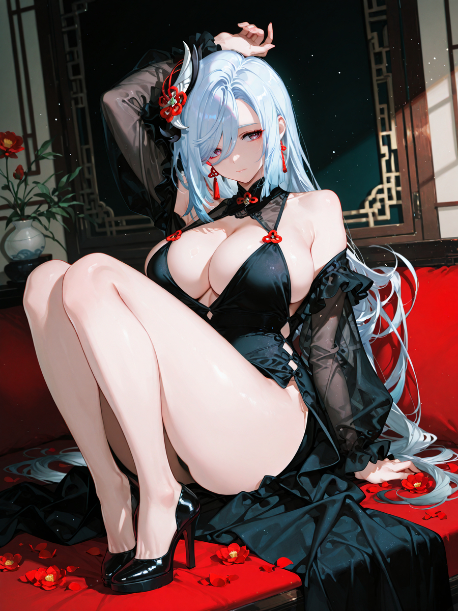 Shenhe-pixiv插画-作品交流服务