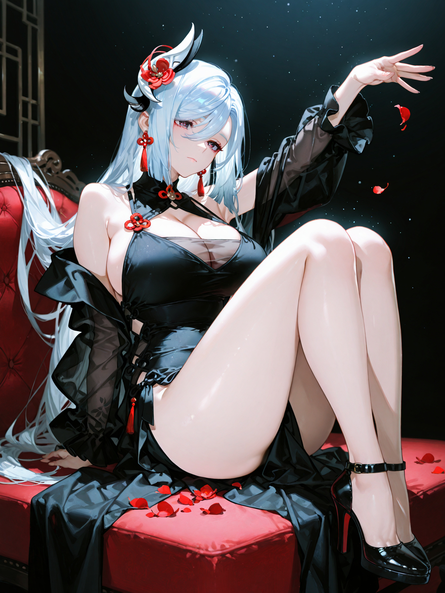 Shenhe-pixiv插画-作品交流服务