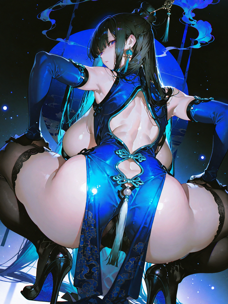 Cheongsam2.0-pixiv插画-作品交流服务