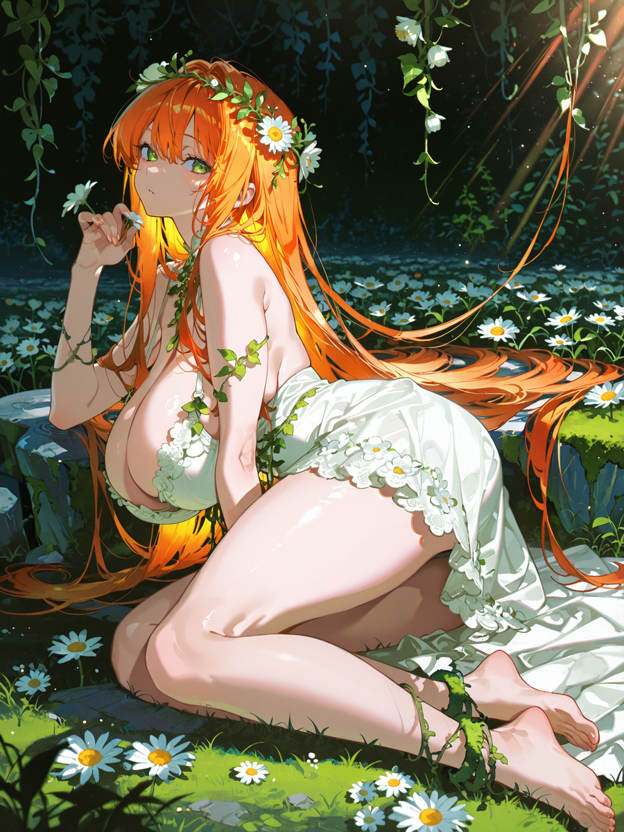 Flower and Girl4.0-pixiv插画-作品交流服务