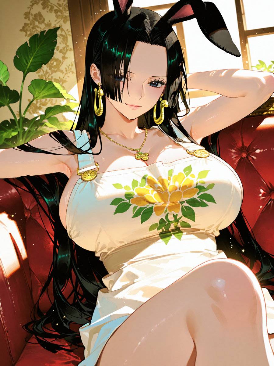 Boa Hancock-pixiv插画-作品交流服务