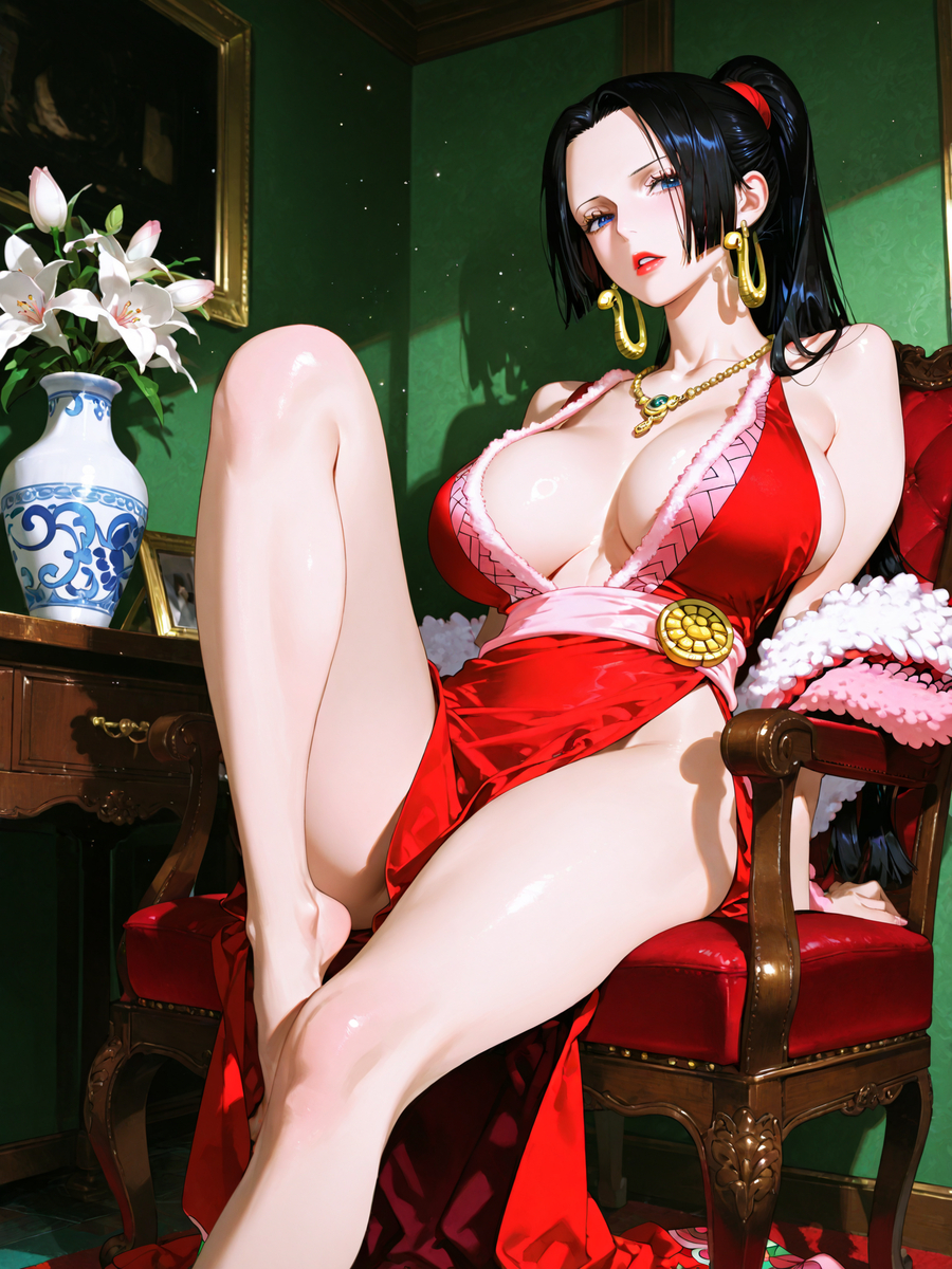 Boa Hancock2.0-pixiv插画-作品交流服务