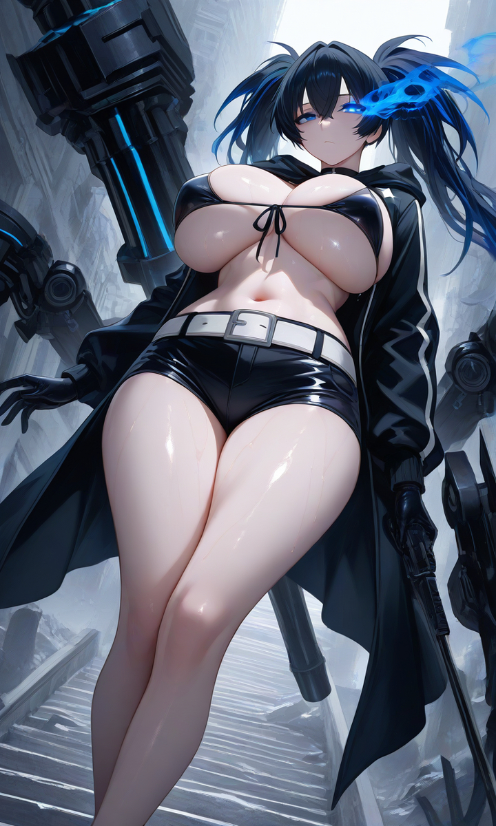 Black Rock Shooter-pixiv插画-作品交流服务