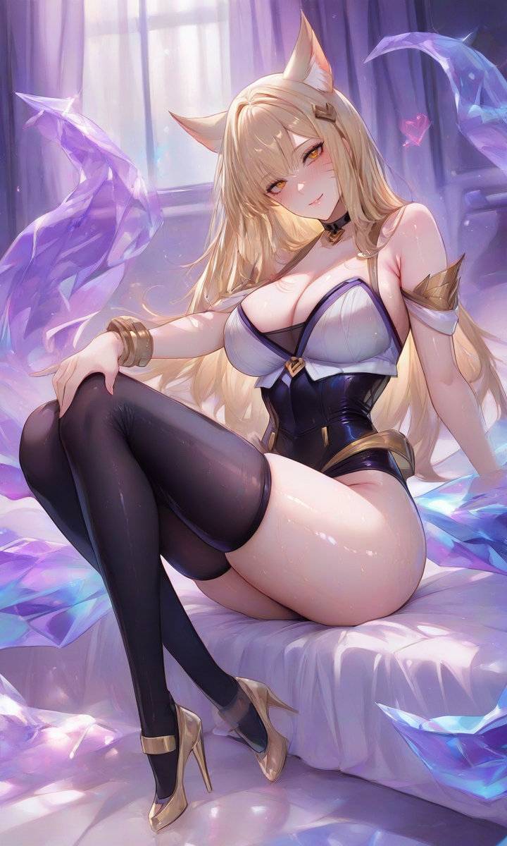 Ahri KDA-pixiv插画-作品交流服务