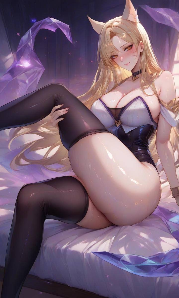 Ahri KDA-pixiv插画-作品交流服务