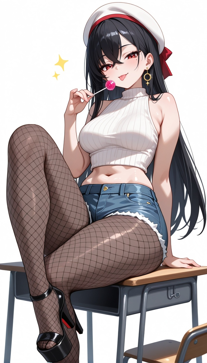 调皮的小女友-pixiv插画-作品交流服务