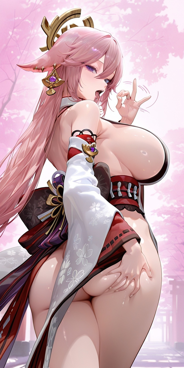 八重神子-pixiv插画-作品交流服务