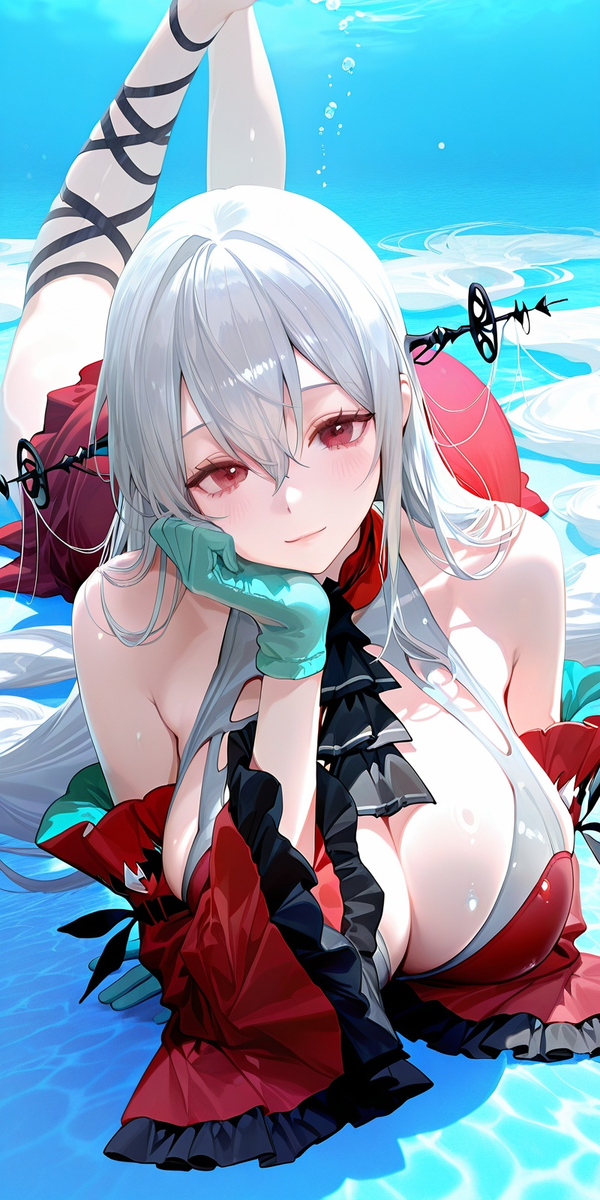 浊心斯卡蒂-回溯-pixiv插画-作品交流服务