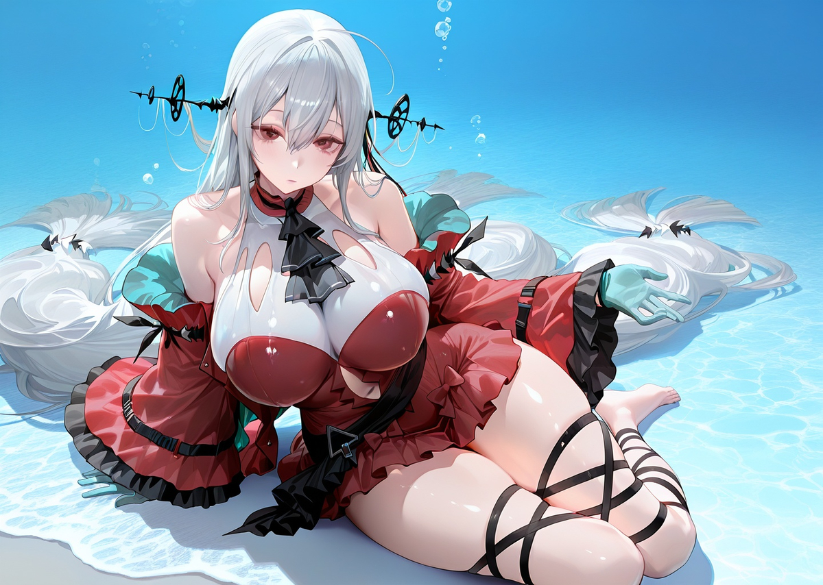 浊心斯卡蒂-回溯-pixiv插画-作品交流服务