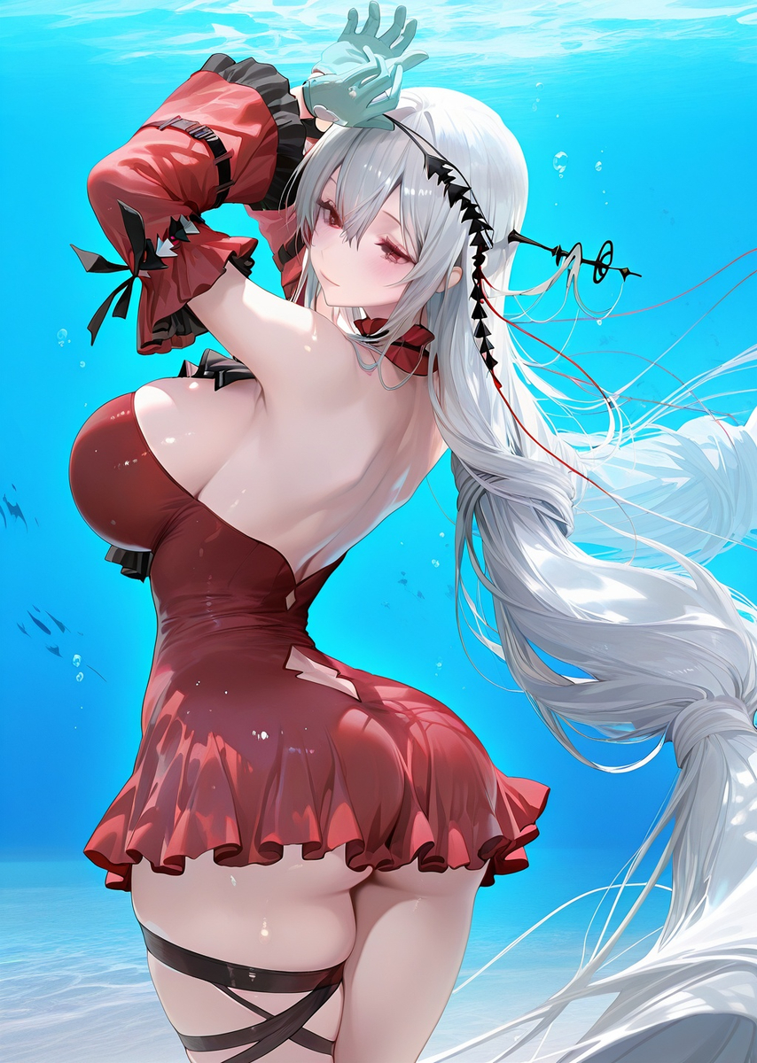 浊心斯卡蒂-回溯-pixiv插画-作品交流服务