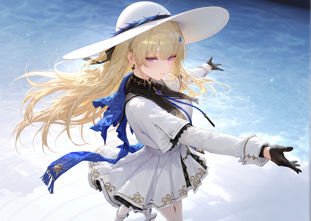 菲比-鸣潮-pixiv插画-作品交流服务