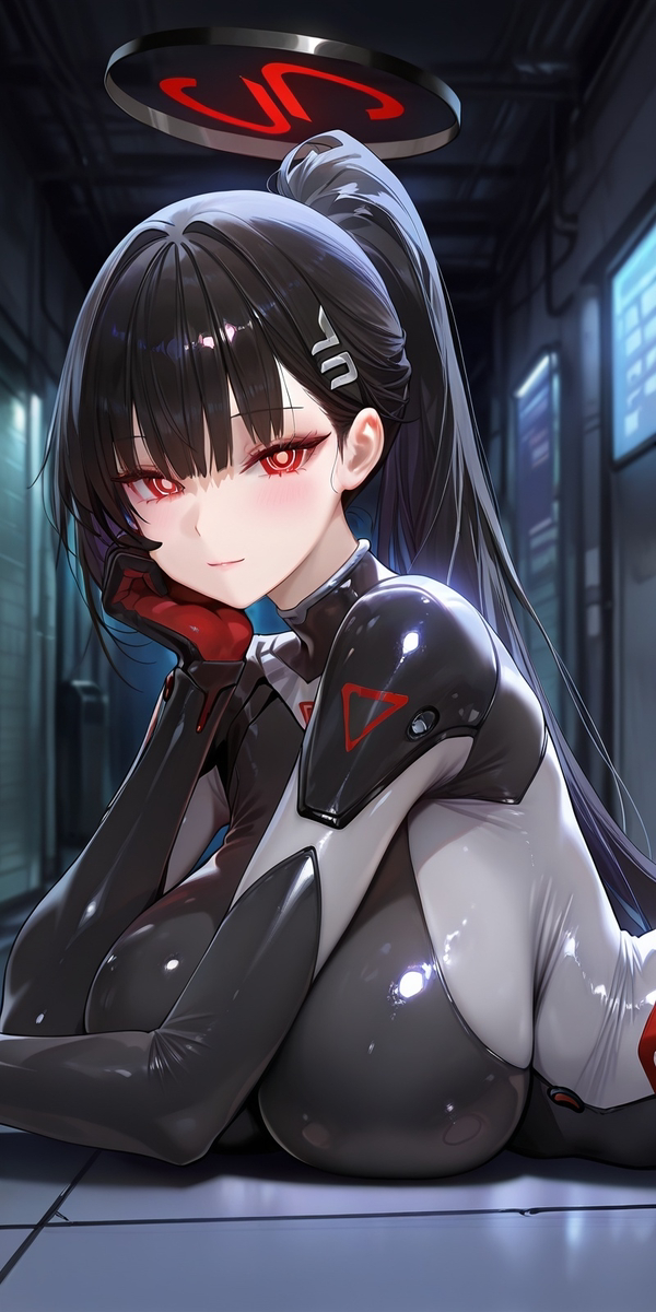 调月莉音-战斗服-pixiv插画-作品交流服务