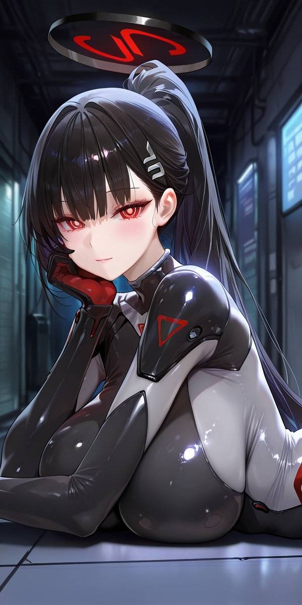 调月莉音-战斗服-pixiv插画-作品交流服务